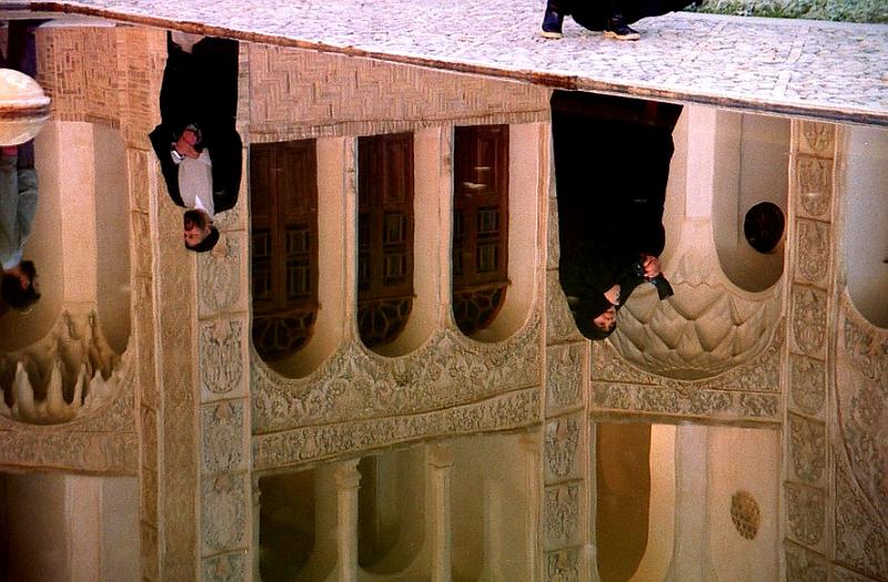 Kashan1.jpg - Reflection in one piece of water in Kashan's old palace